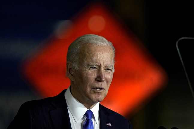 USA:s president Joe Biden kommer under torsdagen att ringa de östeuropeiska medlemmarna i Nato. Arkivbild.
