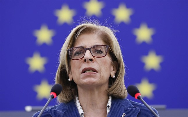 EU:s hälsokommissionär Stella Kyriakides.