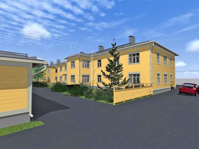 Krs Bostäder valde Wikcon till huvudentreprenör till husbygget vid Kyrkotorget.
