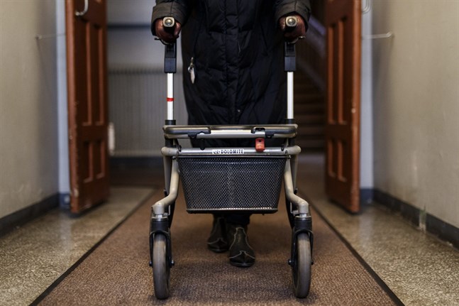 Målet är att 93 procent av alla över 75 år i Mellersta Österbotten bor hemma 2023.