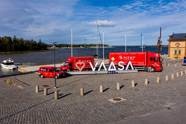 Flytt och logistikföretaget Niemi finns nu också i Vasa.