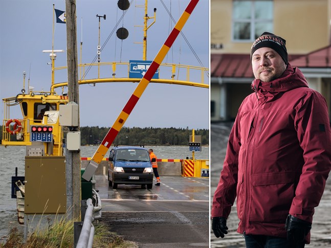 Patrik Pada har inte lyckats lära sig Bergöfärjans tidtabell utantill. Därför skapade han en app istället.