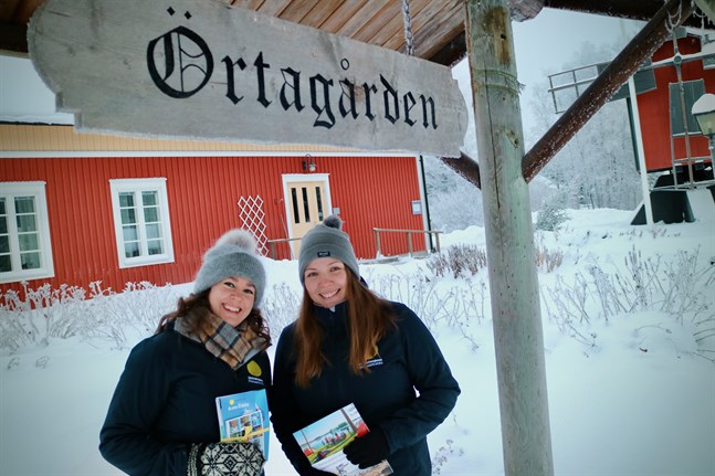 – Bjärgas i Larsmo är ett exempel på en lokal pärla som kunde marknadsföras mer jämsides större utflyktsmål som Fäboda och Utterleden, säger kommunikatör Pia Holkkola-Löf och projektledare Sara Libäck-Sandin vid utvecklingsbolaget Concordia.