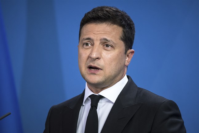 Ukrainas president Volodymyr Zelenskyj. Arkivbild.