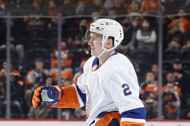 Smedsbykillen Robin Salo fick i natt fira sitt första mål i NHL.