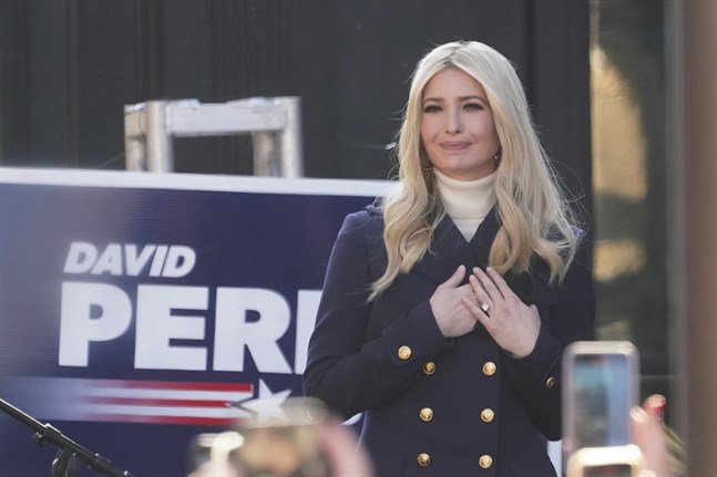 Ivanka Trump, dotter till USA:s tidigare president Donald Trump. Arkivbild.
