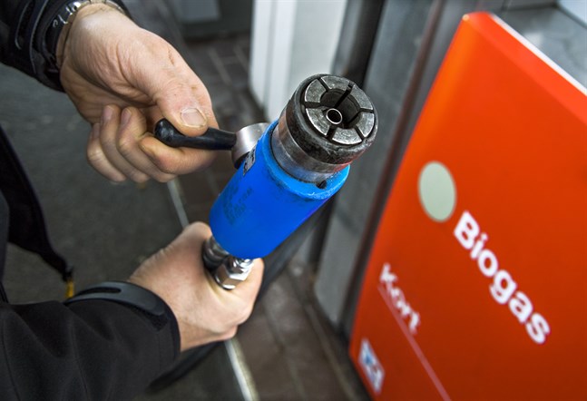 Biogas används bland annat som drivmedel för fordon. Arkivbild.