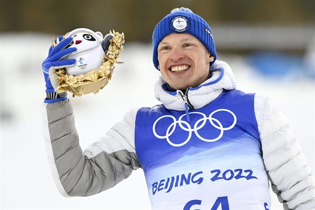 En fröjd för ögat: Iivo Niskanen är olympisk mästare för tredje gången i karriären!