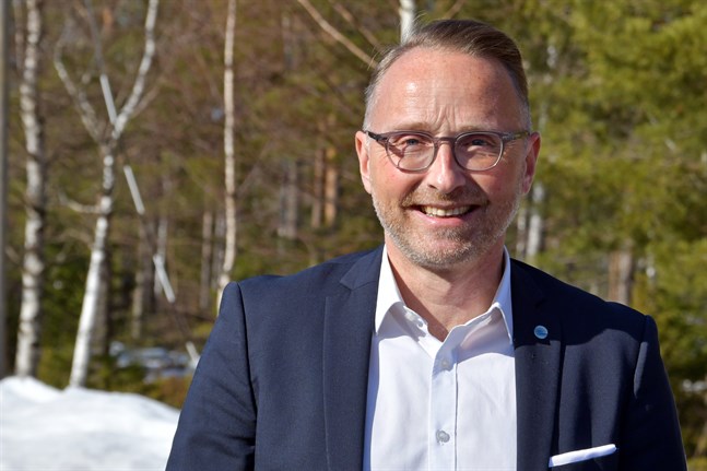 Erik Trast är vd för CPC Finland, som har lov för solceller på 30 megawatt i Raumo och planerar en solpark på 80-90 megawatt i Dagsmark, Kristinestad.