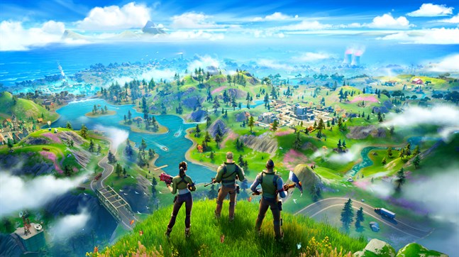 Spelsuccén "Fortnite" har haft insamling till stöd för humanitär hjälp i Ukraina. Pressbild.