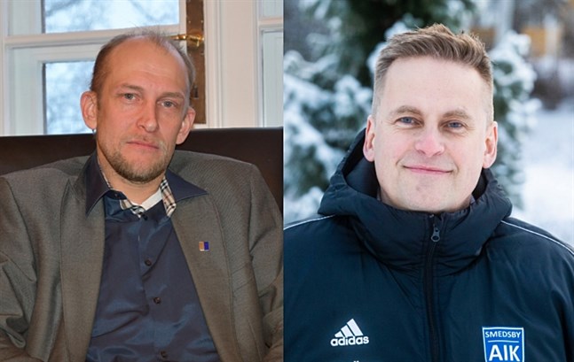 Henrik Antfolk och Samuel Broman ställs mot varandra på kretsmötet på lördag.