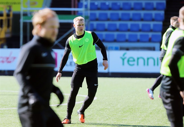Aleksi Pahkasalo ser ut att få chansen från start mot FC Inter.