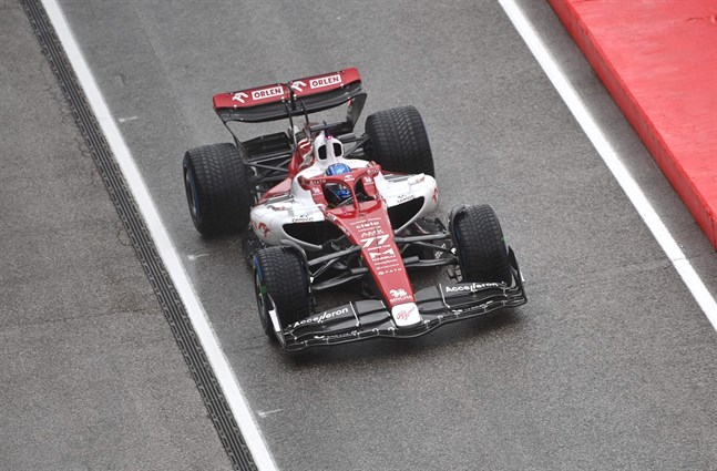 Valtteri Bottas stod för en fin insats i säsongens första sprinttävling på Imola och var sjunde man över mållinjen.