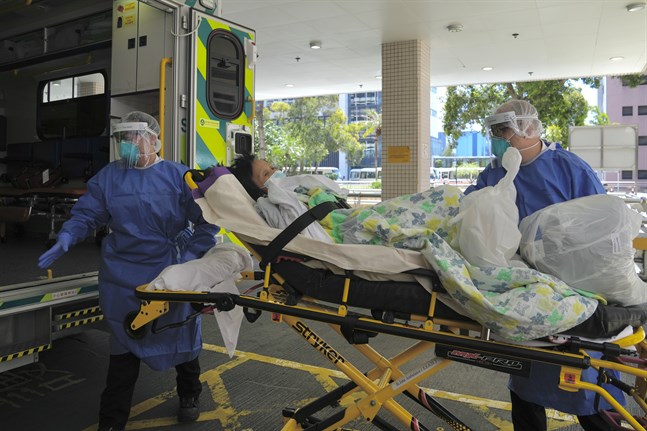 Efter att ha vårdats på sjukhus för covid-19 är 71 procent av patienterna fortfarande ett år efter sjukhusvistelsen inte helt återställda, enligt en ny brittisk studie. Arkivbild.