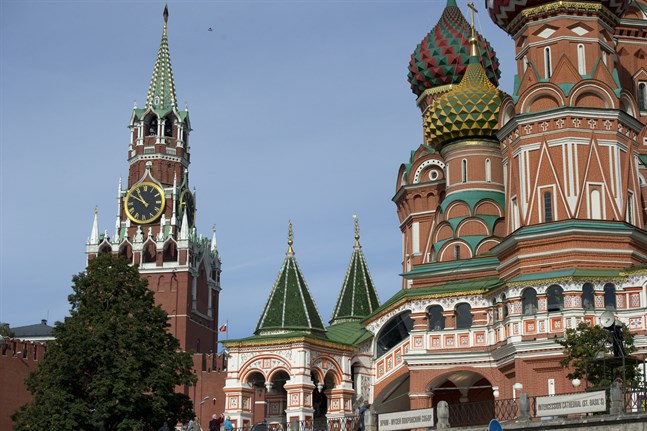 Den ryska ledningen i Moskva har beslutat att utvisa tyska diplomater. Arkivbild.