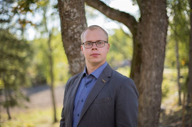Anton Broända från Nedervetil vill bli viceordförande i Svensk Ungdom.