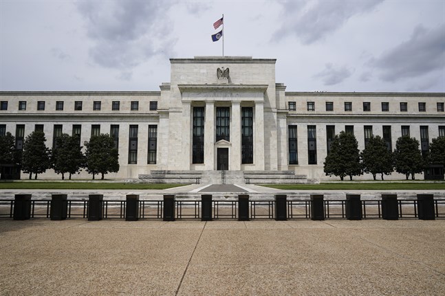 USA:s centralbank Federal Reserve (Fed) väntas strama åt med en serie ovanligt kraftiga räntehöjningar den närmaste tiden, för att få bukt på den högsta inflationen på över 40 år. Arkivbild