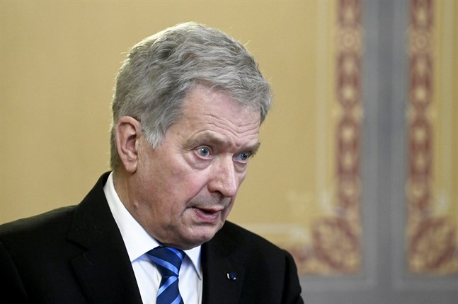 President Sauli Niinistö.