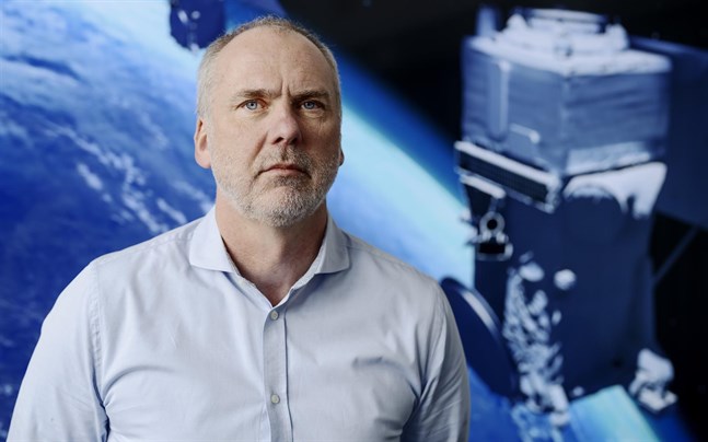 Per Lundblad är operativa chef på satellitbildsföretaget Maxar i Linköping.
