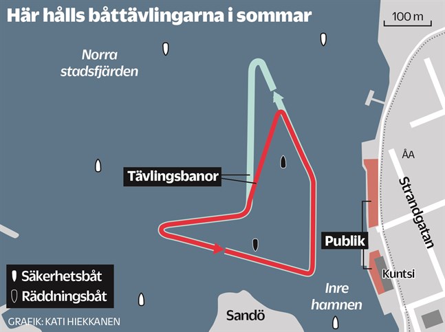 Övnings- och tävlingsstarterna körs på lördagen mellan klockan 9.30 och 18 och på söndagen mellan klockan 9 och 15.30.