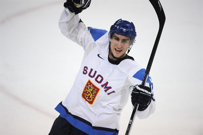 Valtteri Filppula gjorde 5–3-målet i tom bur när Finland besegrade Slovakien i bronsmatchen i OS i Vancouver 2010.
