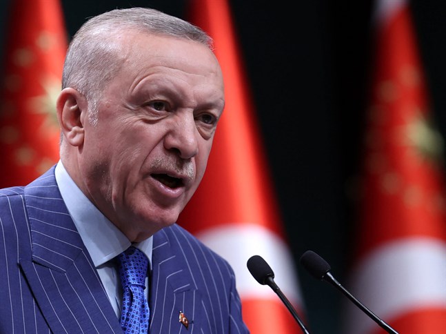 Turkiets president Tayyip Erdogan.
