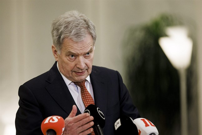 President Sauli Niinistö.