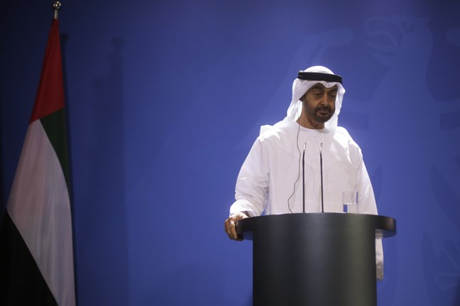 Mohammed bin Zayed blir Förenade arabemiratens president. Arkivbild.
