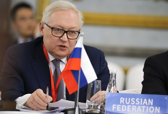 Rysslands vice utrikesminister Sergej Ryabkov. Arkivbild.