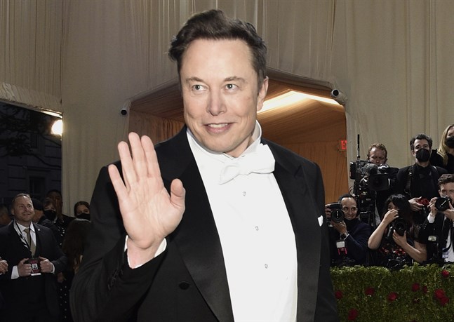 Elon Musk. Arkivbild.