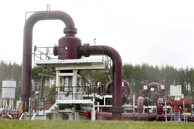 Gasums gasstation i Imatra är en knutpunkt för importen av rysk gas till Finland.