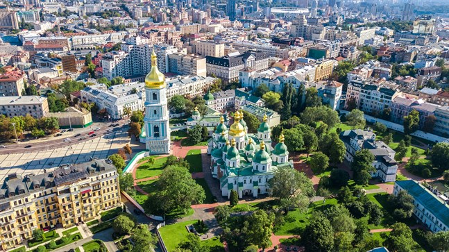 Finlands ambassad i Kiev finns inom promenadavstånd från Sofiakatedralen som är en av den ukrainska huvudstadens mest kända landmärken.