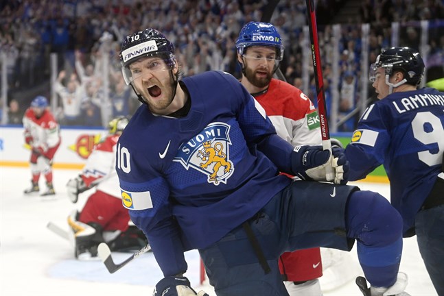 Joel Armia gjorde 1–0 efter en fantastisk soloprestation.