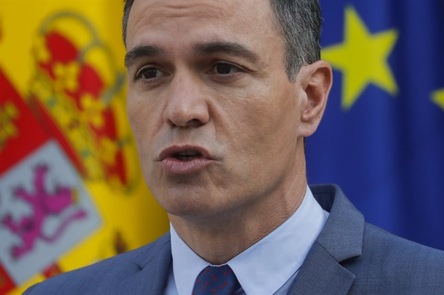 Spaniens premiärminister Pedro Sánchez. Arkivbild.