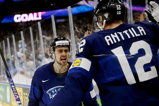 Marko Anttila gjorde både 1–2- och 2–2-målen.