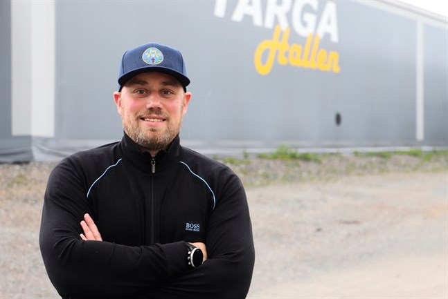 Targahallen i Malax är ett välbekant ställe för Juho Autio.
