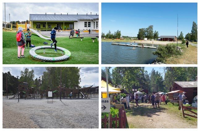 Gården vid Nedervetil skola, idylliska Bergö, Snellman park i Jakobstad och Kilen i Sideby är några av de heta tipsen inför sommarens närturism.