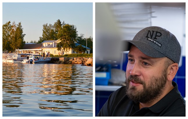 Kim Hellman börjar servera mat och dryck under sommarens evenemang i Åminne. Han tar sig också an gruppbokningar.