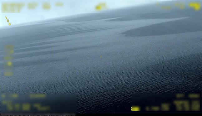 Västra finlands sjöbevakningssektion kom med ny information om utsläppet i Bottenhavet under fredagen.