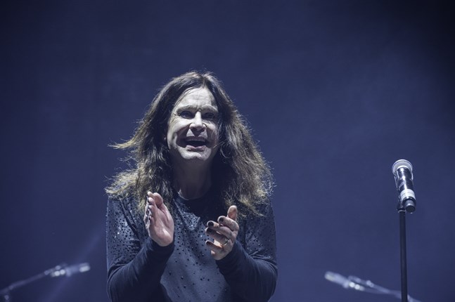 Ozzy Osbourne på Friends Arena i Sverige.