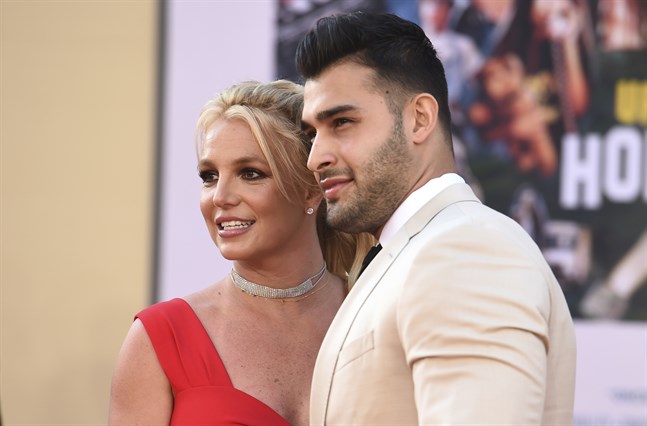 Britney Spears och Sam Asghari har sagt ja till varandra. Arkivbild.
