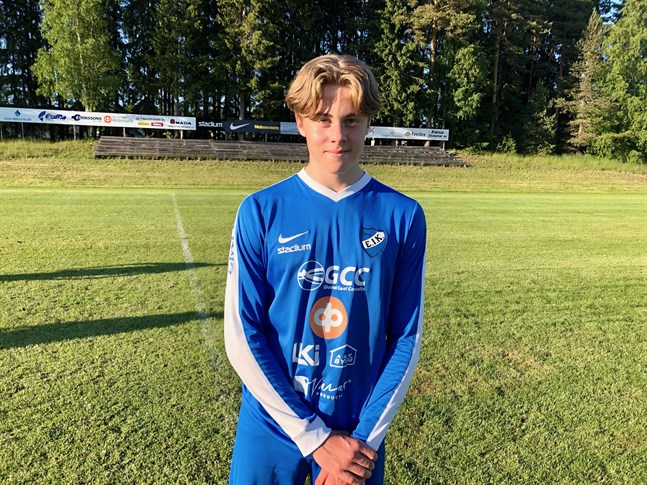 Lukas Ventin gjorde sitt första seniormål för Esse IK.