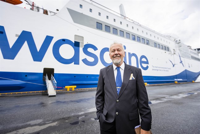 Peter Ståhlberg är oerhört glad över att ha Aurora Botnia i Kvarken.