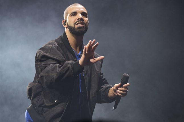 Rapparen Drake släppte sitt sjunde album. Arkivbild.