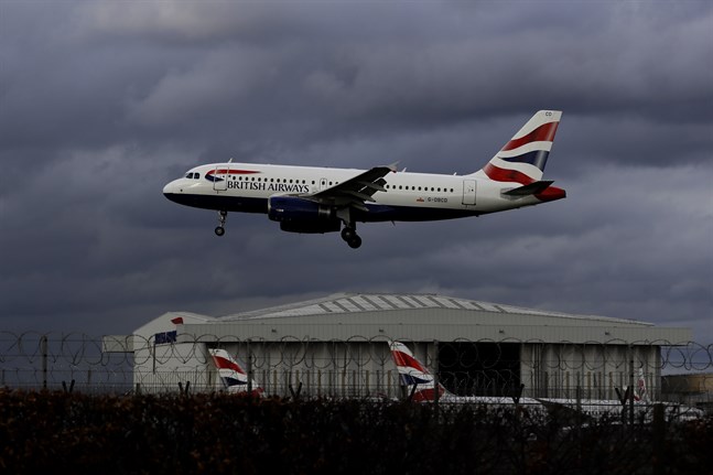Händelsen inträffade ovanför Heathrow. Arkivbild – planet på bilden har inte direkt med larmet att göra.