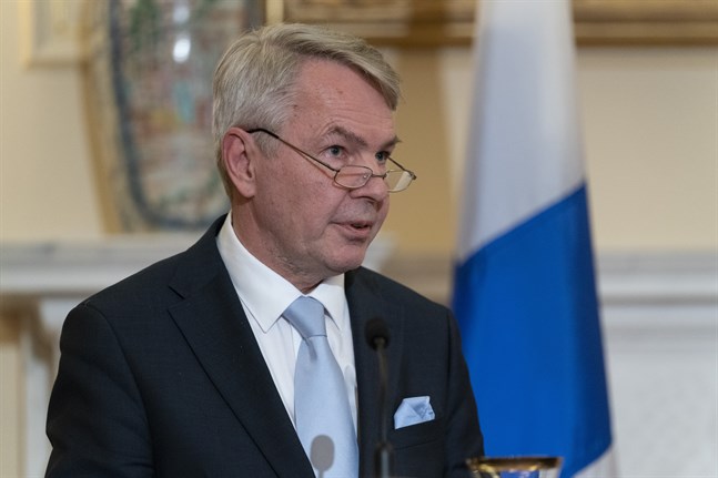 Finlands utrikesminister Pekka Haavisto. Arkivfoto.