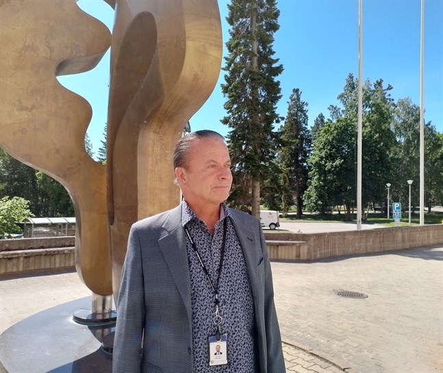 Anders Östergård är vägdirektör på NTM-centralen i Österbotten.