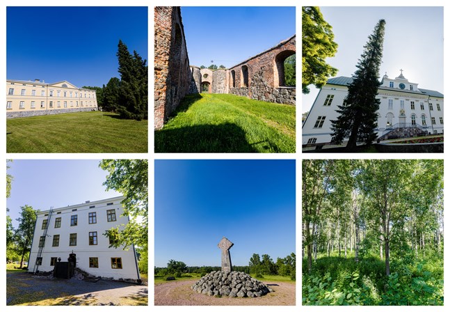 Endast ett fåtal platser förskonades från att slukas av lågorna då Vasa brann den 3 augusti 1852.