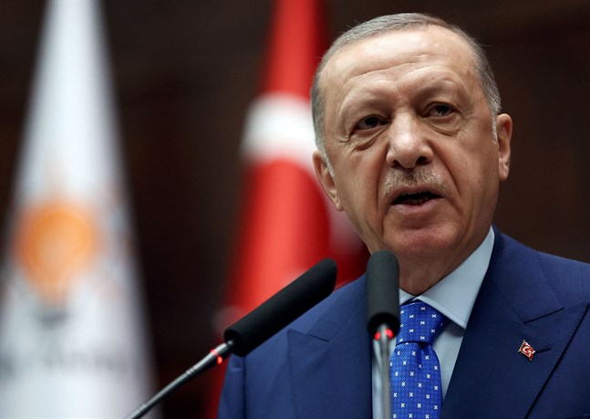 Turkiets president Recep Tayyip Erdogan.