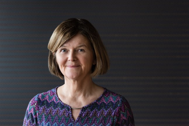 Päivi Topo säger att hon utgör ett undantag i statistiken då hon fick ett nytt och eftertraktat jobb som 59-åring.